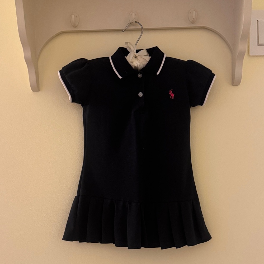 Ralph Lauren Navy Polo Dress, 3T